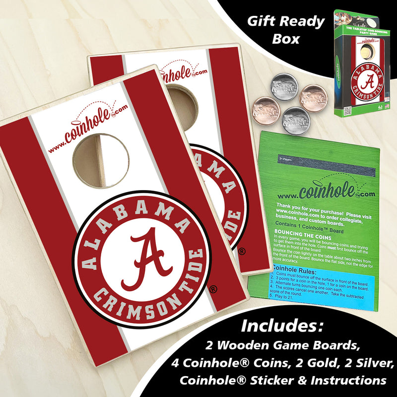 Alabama Crimson Tide Coinhole® - ★★★★★