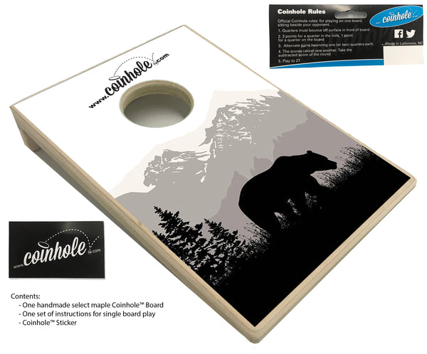 Bear Coinhole® Single Board