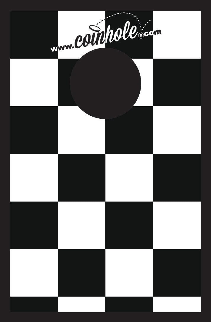 Checker Coinhole® Board