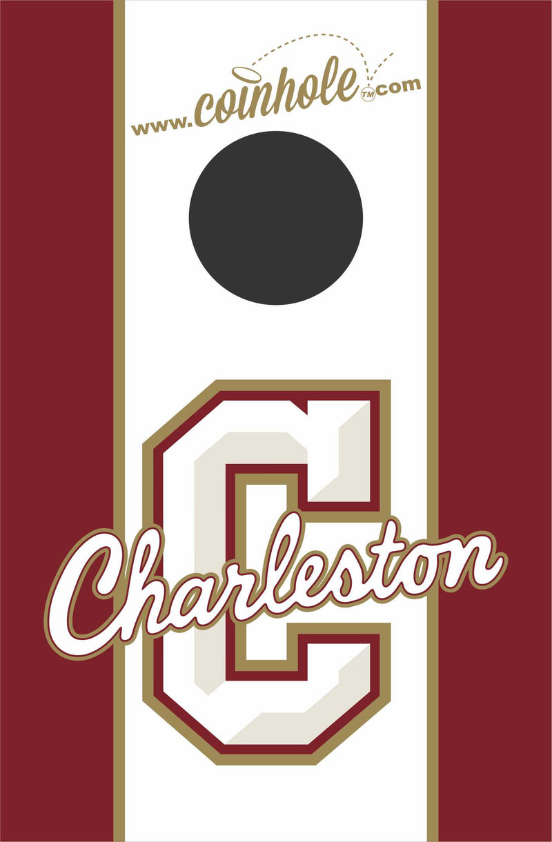 College of Charleston Coinhole® Full Game Set