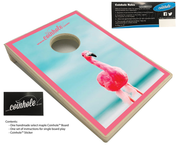 Flamingo Coinhole® Single Board