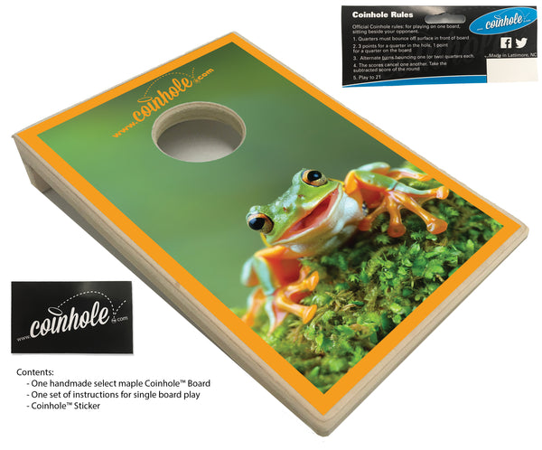 Frog Coinhole® Single Board