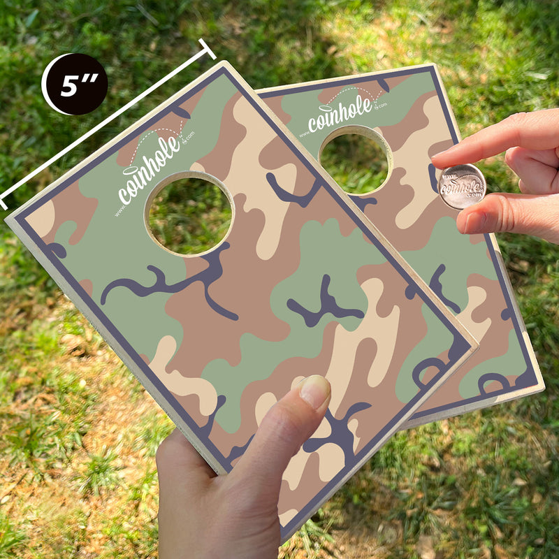 Woodland Camo Coinhole® Game Set