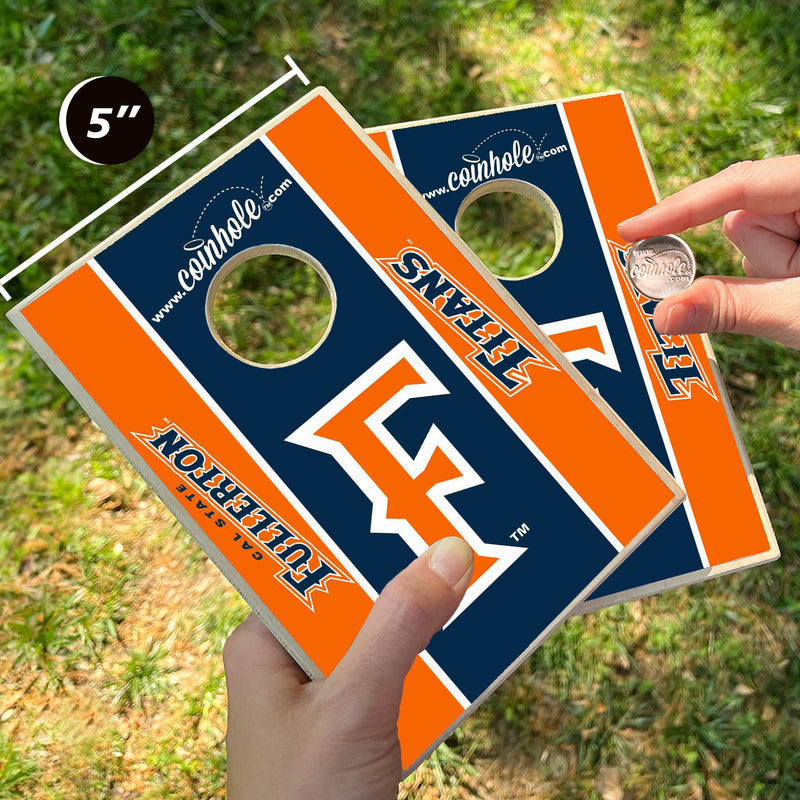 California State Fullerton University Coinhole® Full Game Set