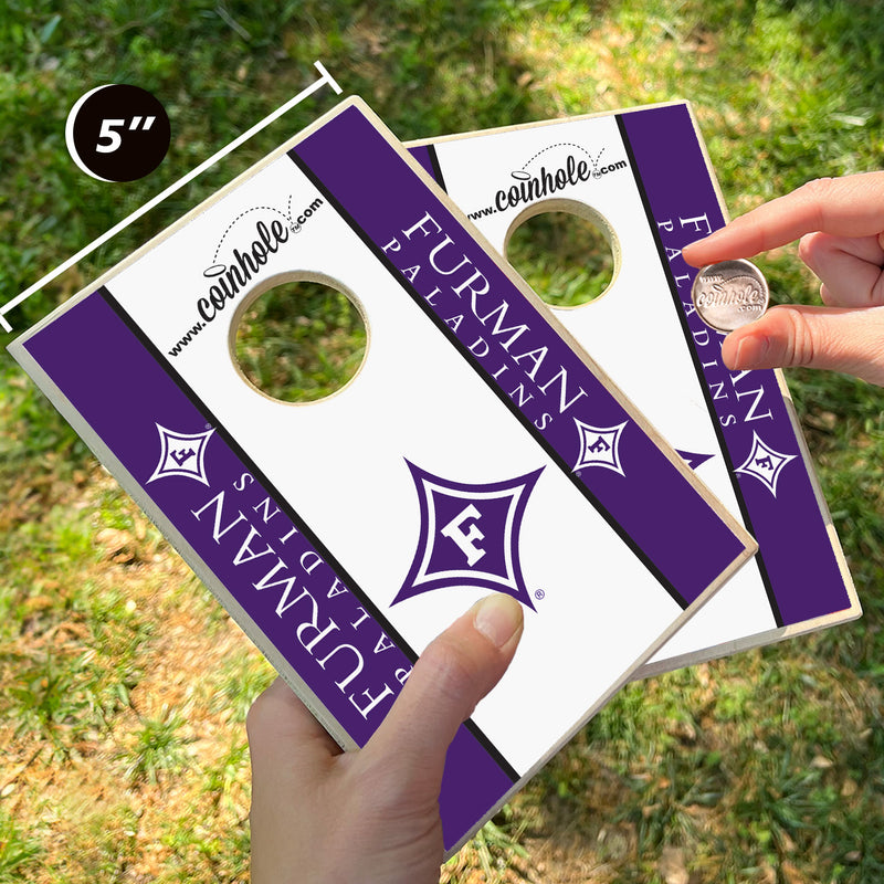 Furman University Coinhole® Full Game Set