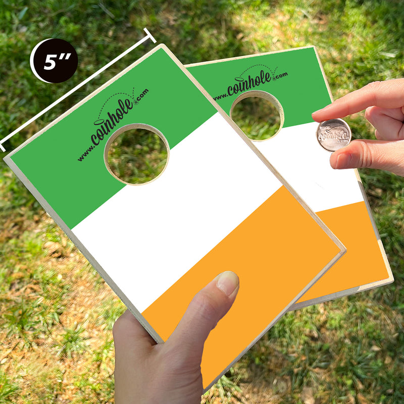 Ireland Flag Coinhole® Game Set