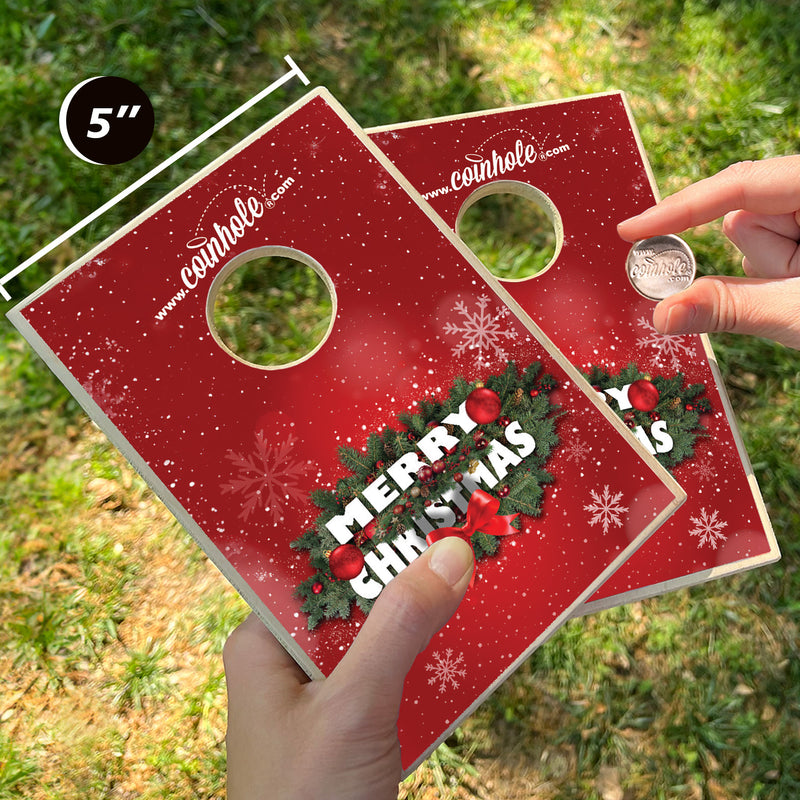 Merry Christmas Coinhole® Game Set