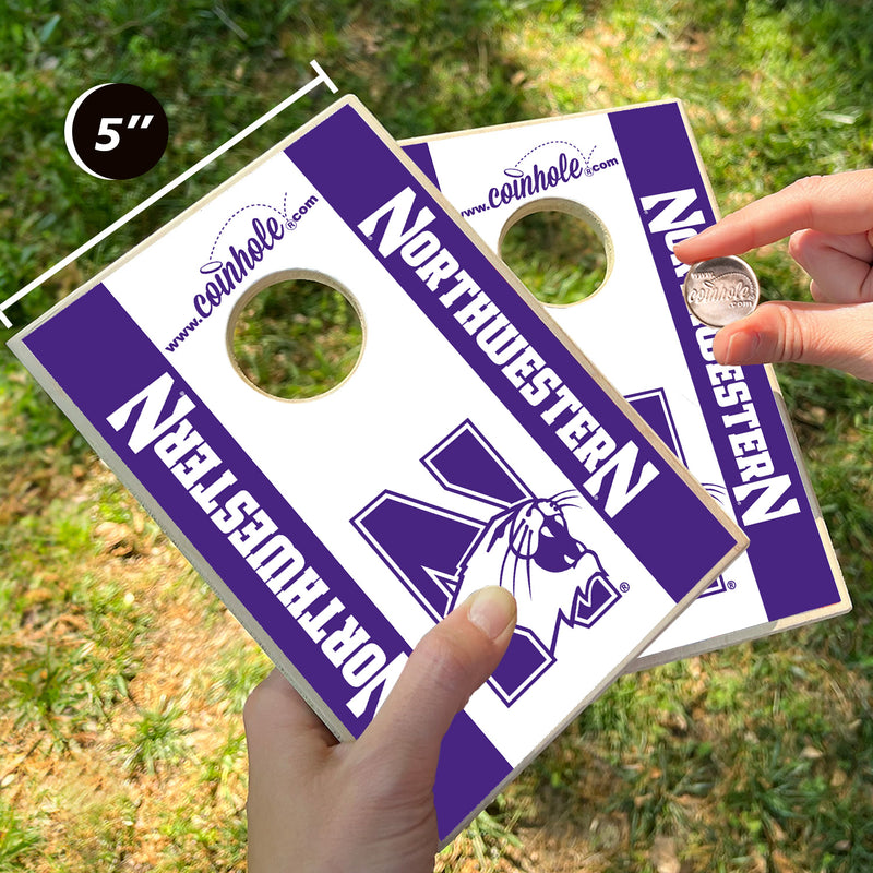 Northwestern University Coinhole® Full Game Set