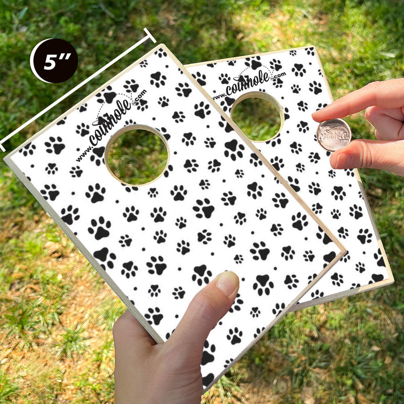 Paw Print Coinhole® Game Set - ★★★★★