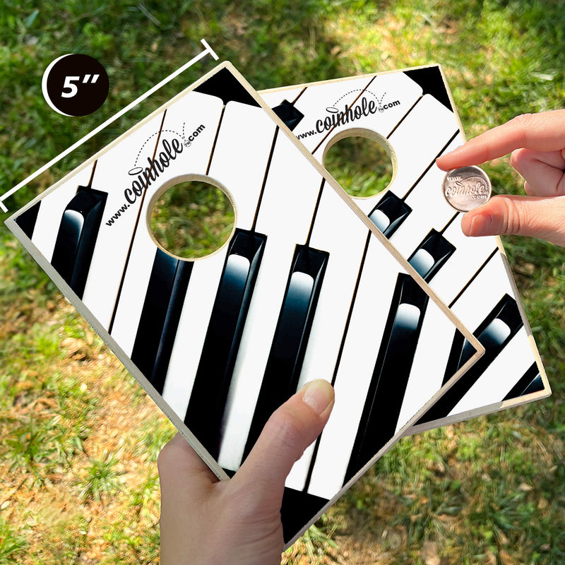 Piano Coinhole® Game Set