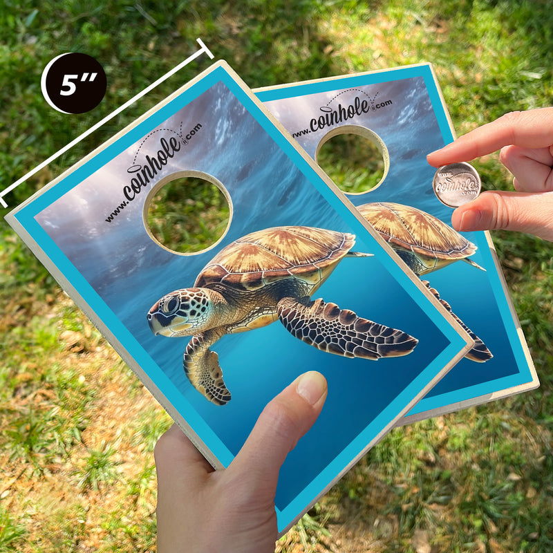 Sea Turtle Coinhole® Game Set - ★★★★★