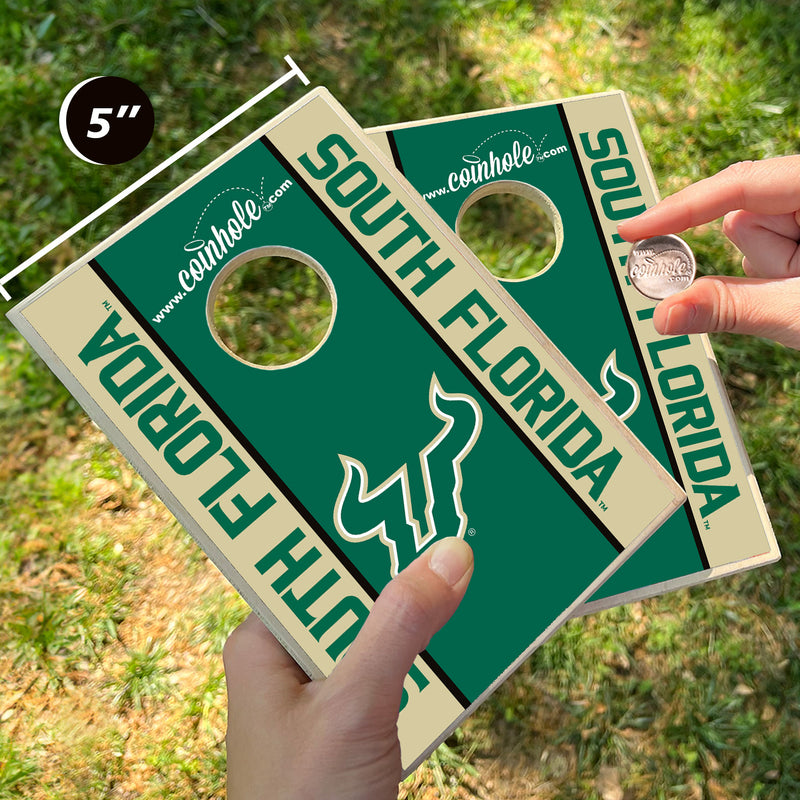 University of South Florida Coinhole® Tabletop Game Set