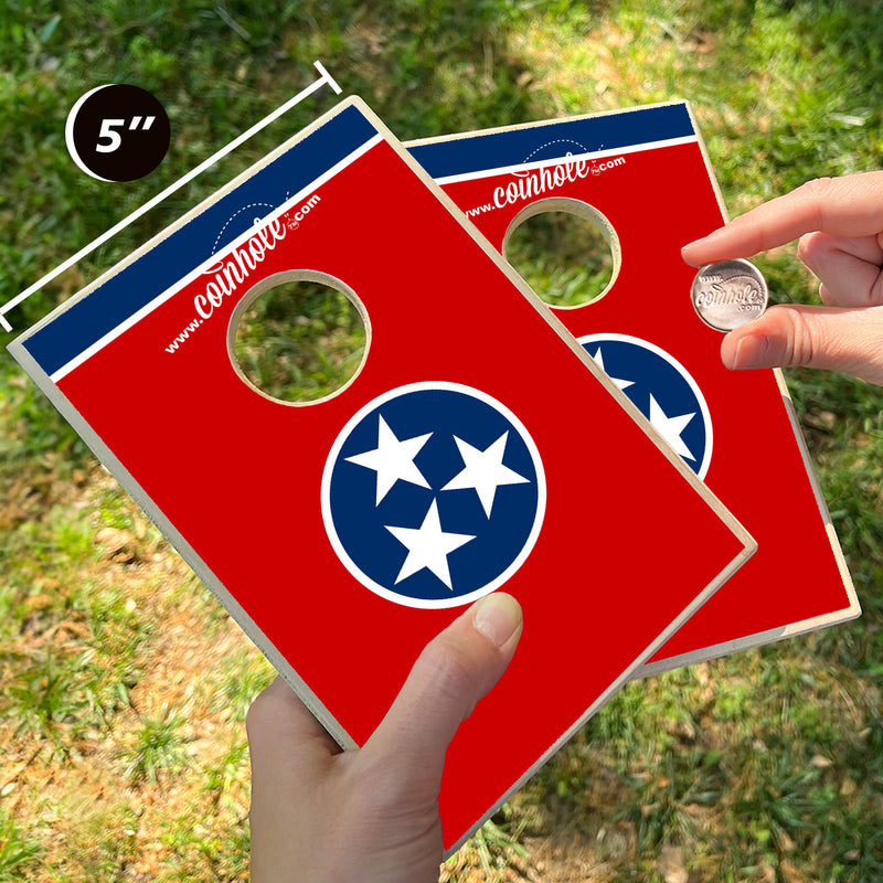 Tennessee State Flag Coinhole® Game Set