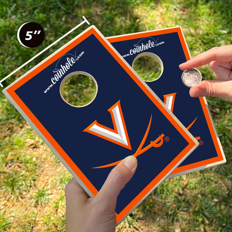 University of Virginia Coinhole® Full Game Set