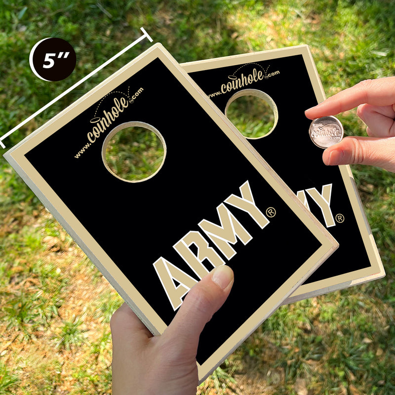 US Military Academy ARMY Coinhole® Full Game Set