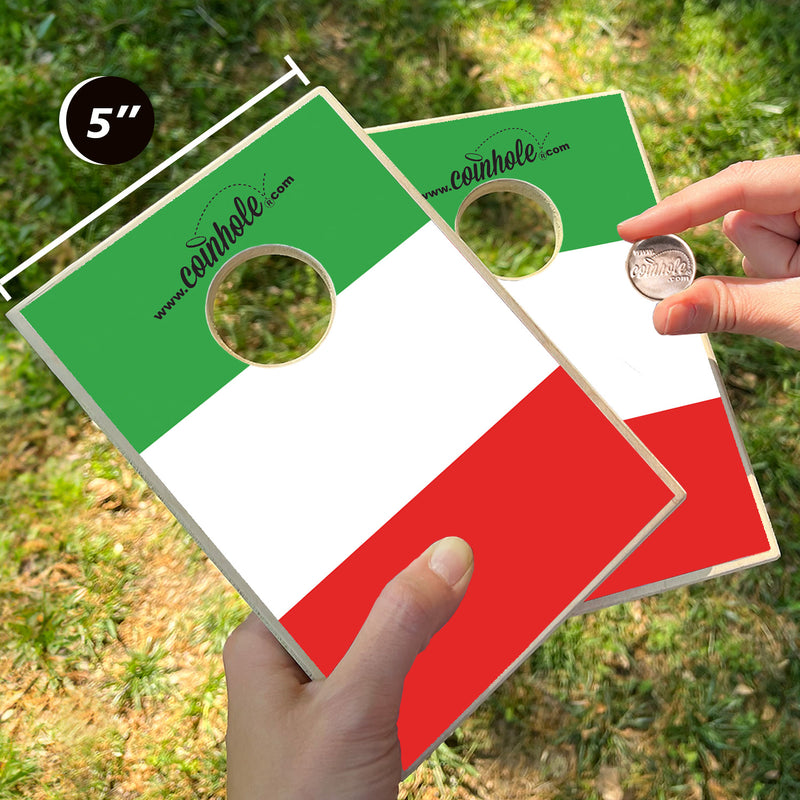 Italy Flag Coinhole® Game Set