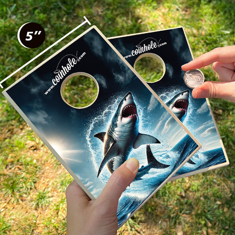 Shark Bite Coinhole® Game Set