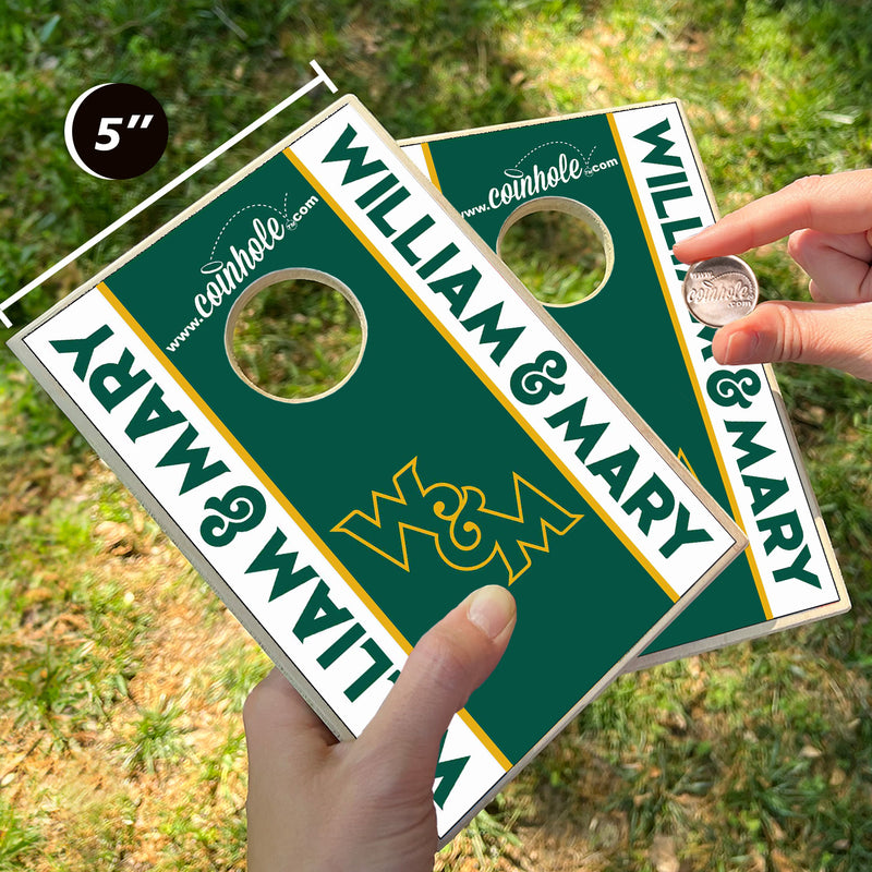 William & Mary Coinhole® Full Game Set