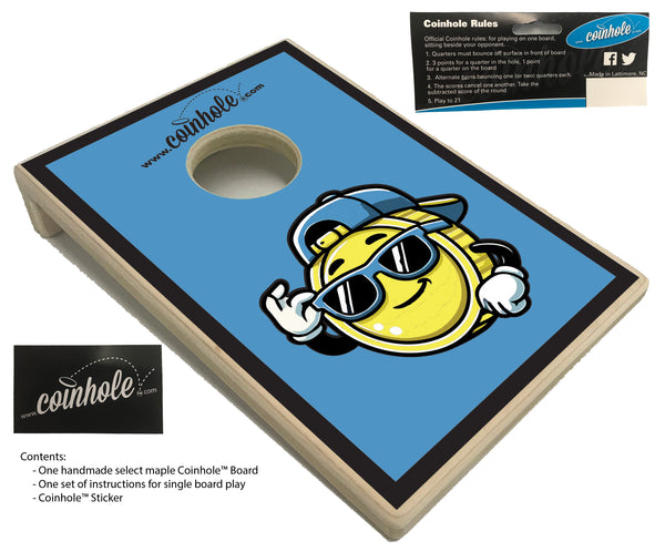 Coinhole® Coin Blue - Single Board