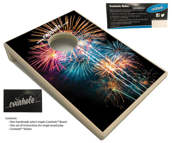 Firework Coinhole® Single Board