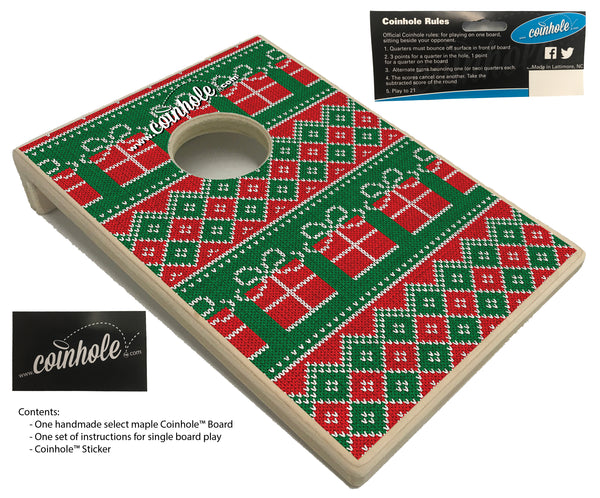 Christmas Sweater Coinhole® Single Board