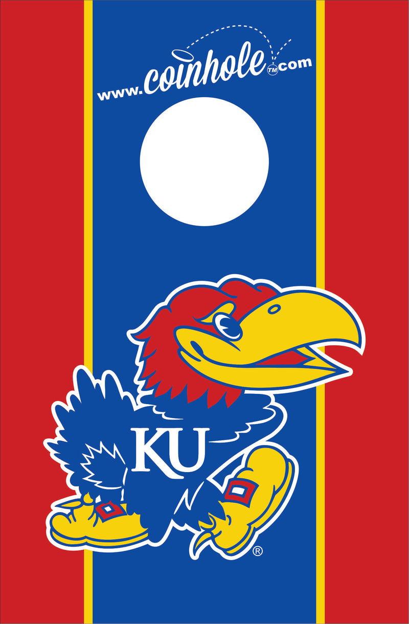 Kansas University Coinhole Board