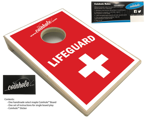 Lifeguard Coinhole® Single Board