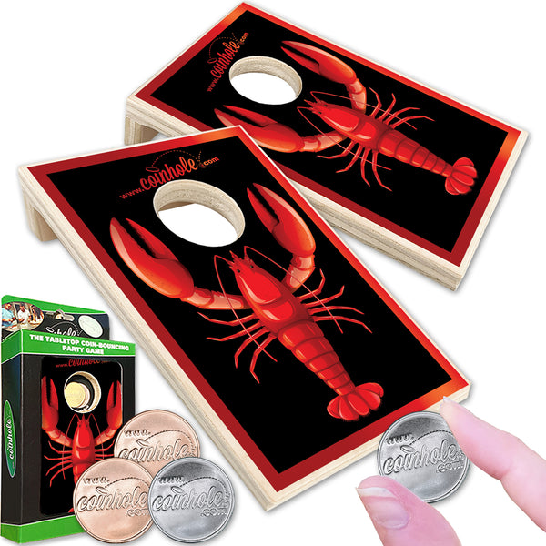 Lobster Coinhole® Tabletop Game Set