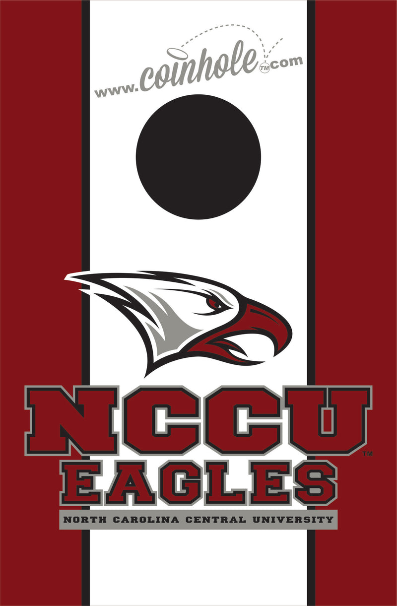 North Carolina Central University Coinhole® Full Game Set