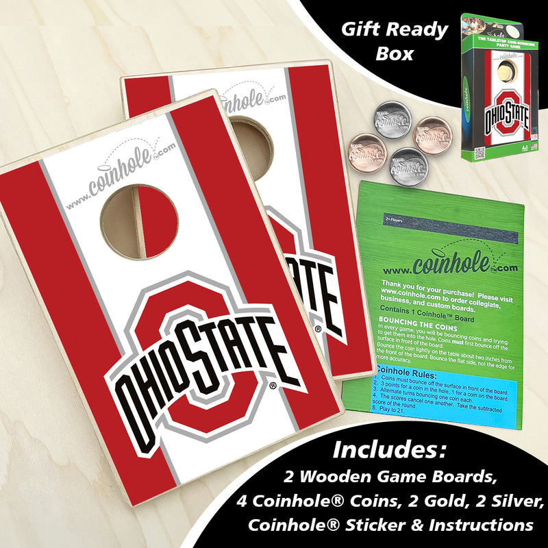 The Ohio State Coinhole® Full Game Set