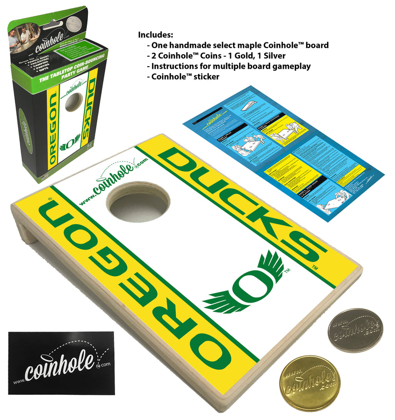 University of Oregon Ducks Coinhole® Single Board