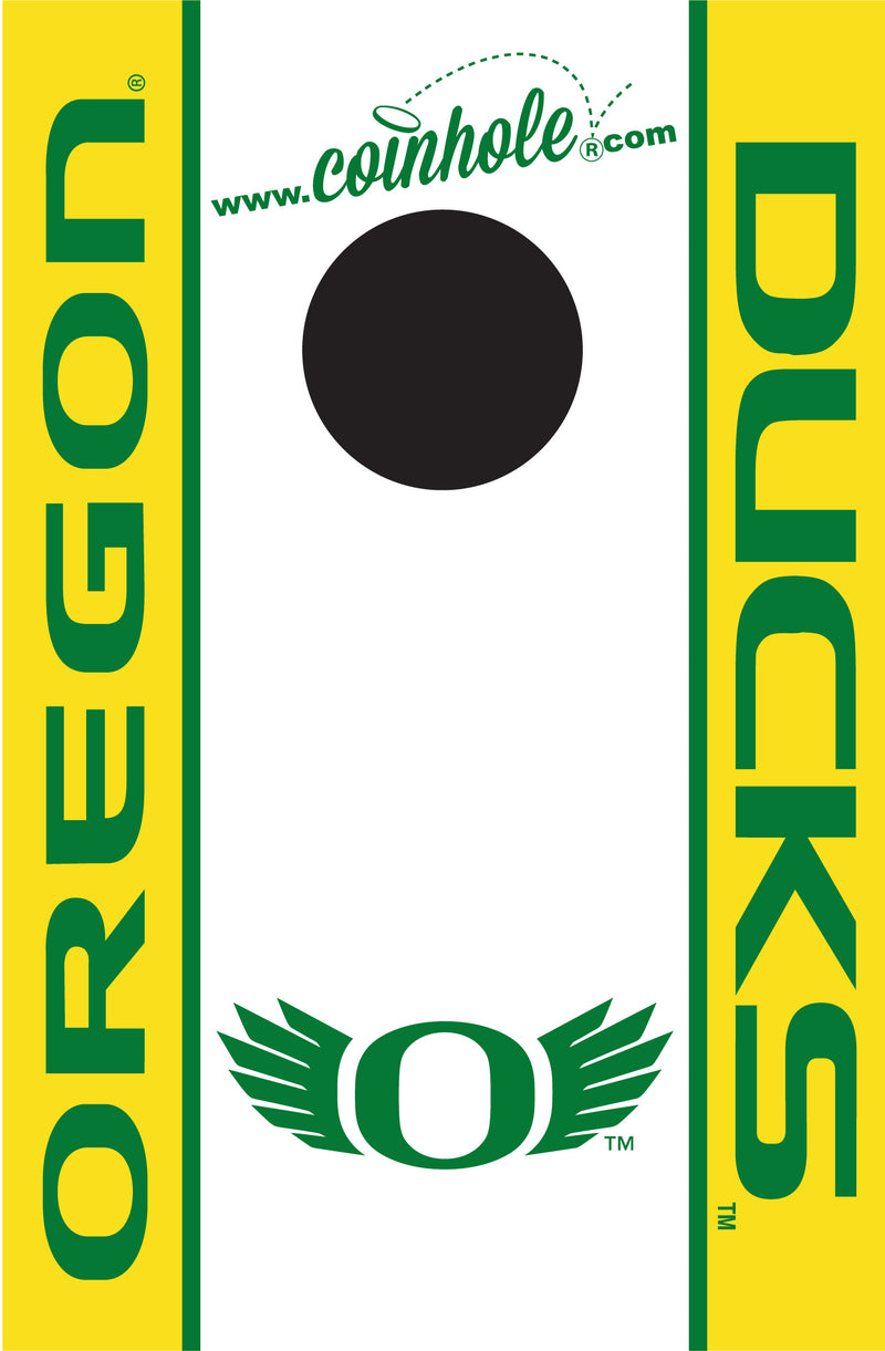 University of Oregon Ducks Coinhole® Single Board