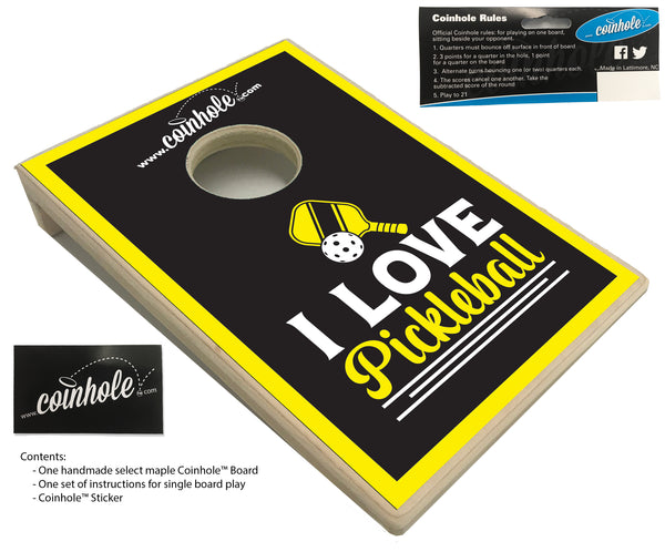 Pickle Ball Coinhole® Single Board