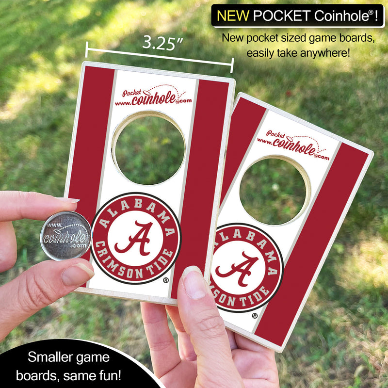 Alabama Crimson Tide POCKET Coinhole®