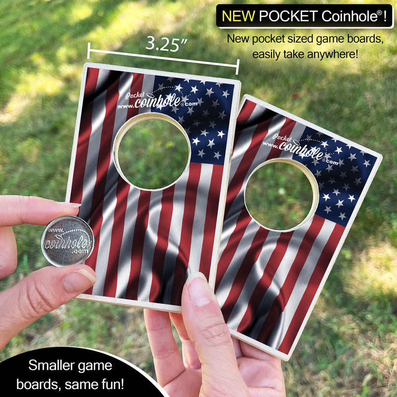 American Flag POCKET Coinhole®