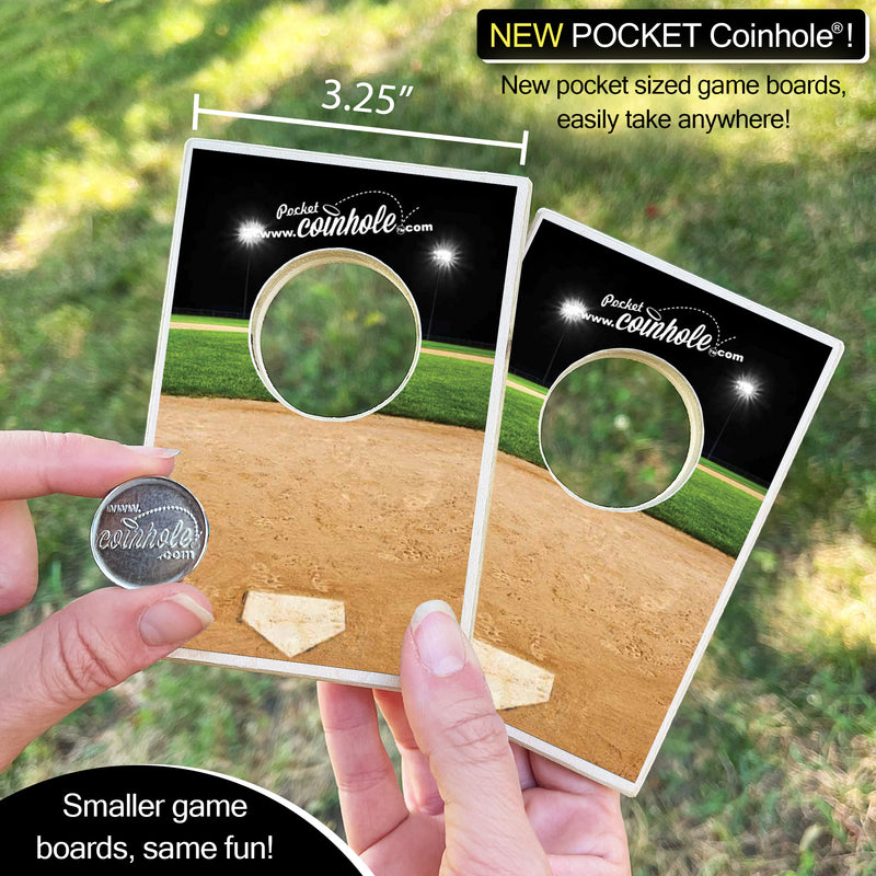 Baseball POCKET Coinhole®