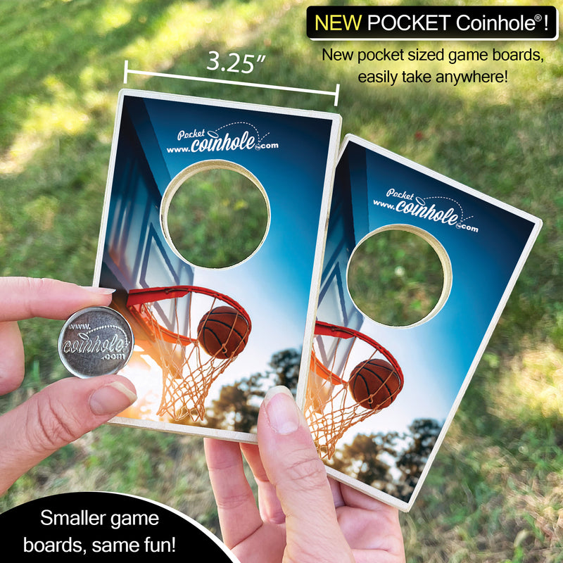 Basketball Hoop POCKET Coinhole®