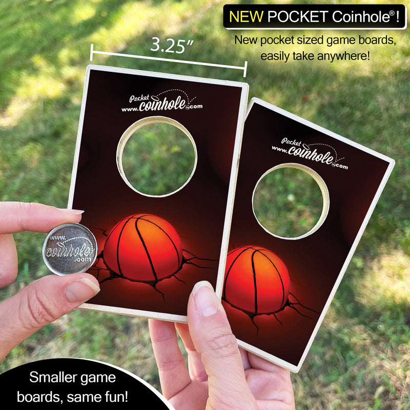 Basketball POCKET Coinhole®