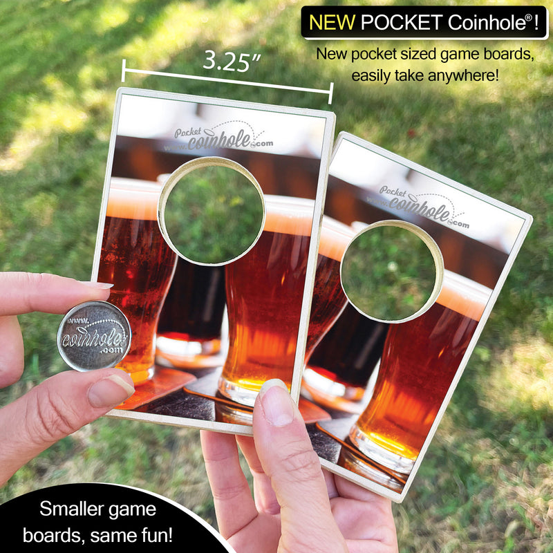 Beer Inspired POCKET Coinhole®