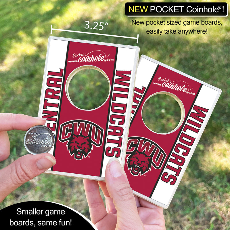 Central Washington University Wildcats POCKET Coinhole®