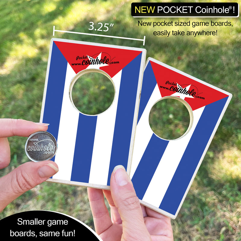 Cuba Flag POCKET Coinhole®