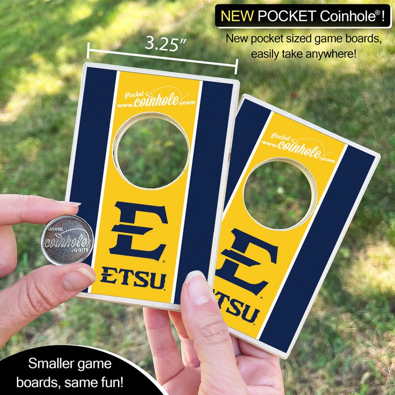 East Tennessee State University POCKET Coinhole®