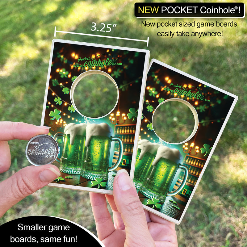 Green Beer POCKET Coinhole®