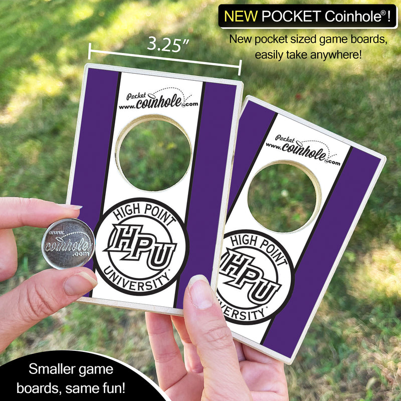 High Point University POCKET Coinhole®