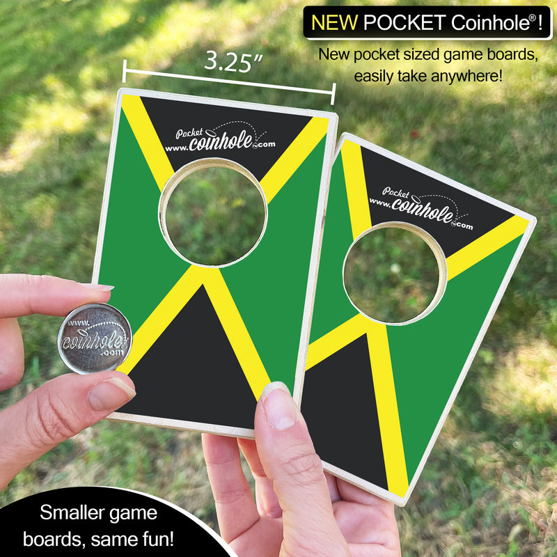 Jamaica Flag POCKET Coinhole®