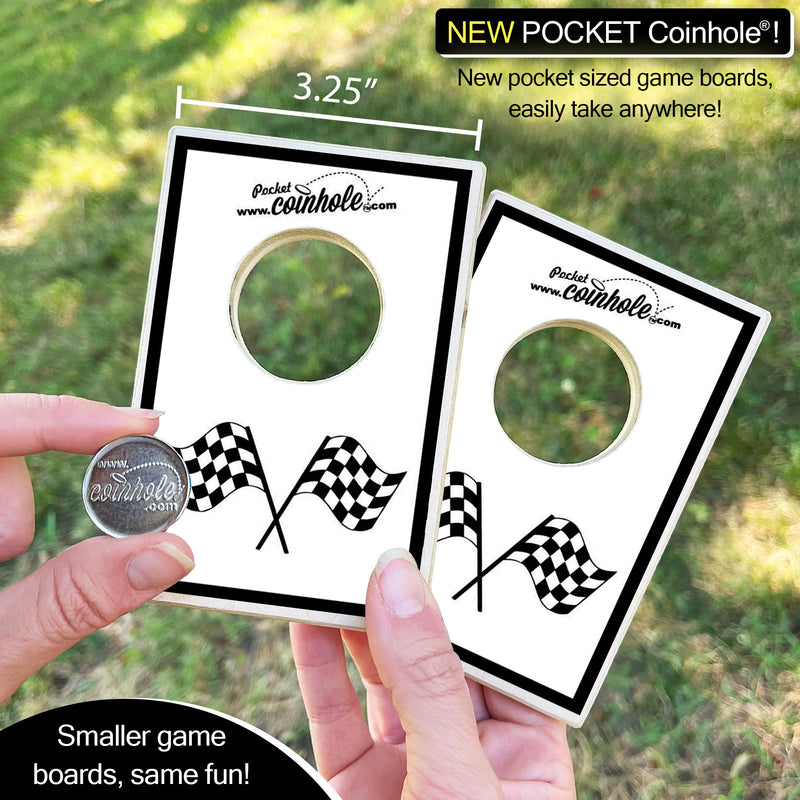 Racing Flag POCKET Coinhole®