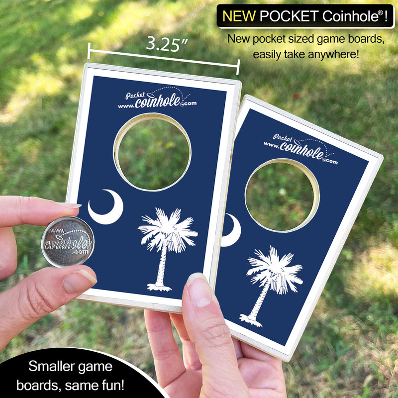 South Carolina Flag POCKET Coinhole®