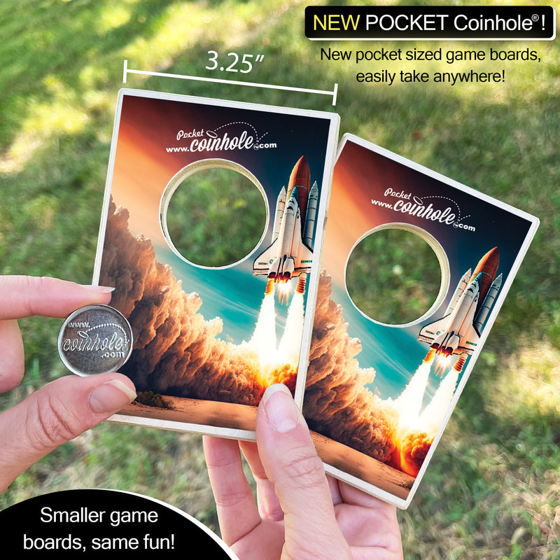 Spaceship POCKET Coinhole®