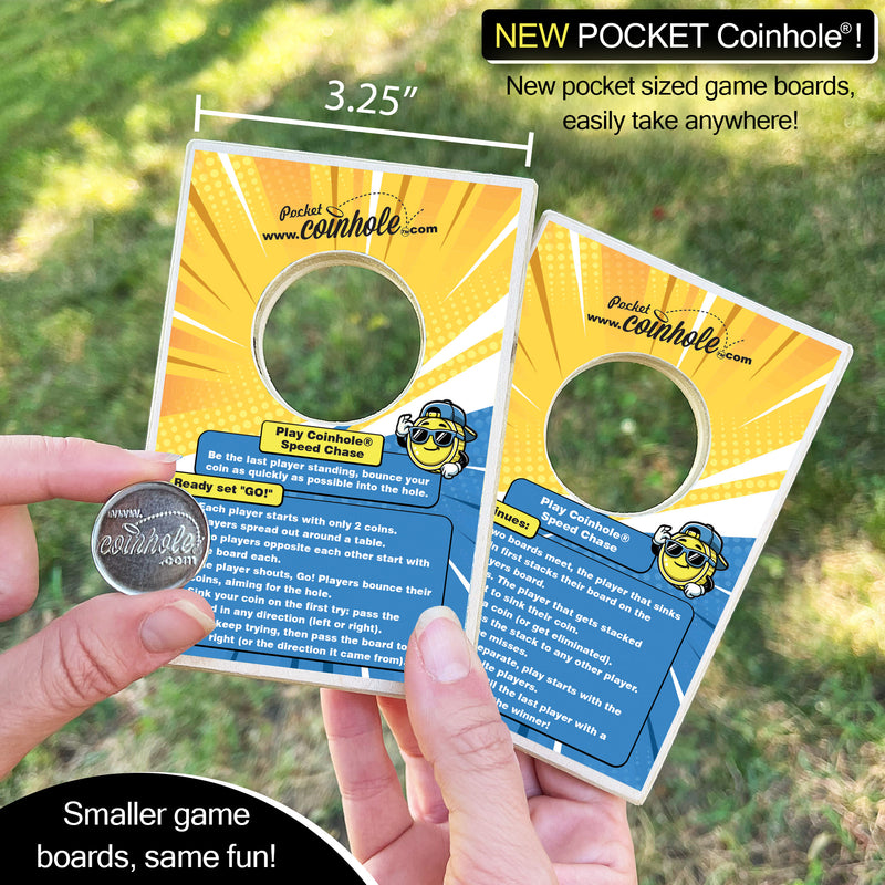 Official Speed Chase Rules POCKET Coinhole®