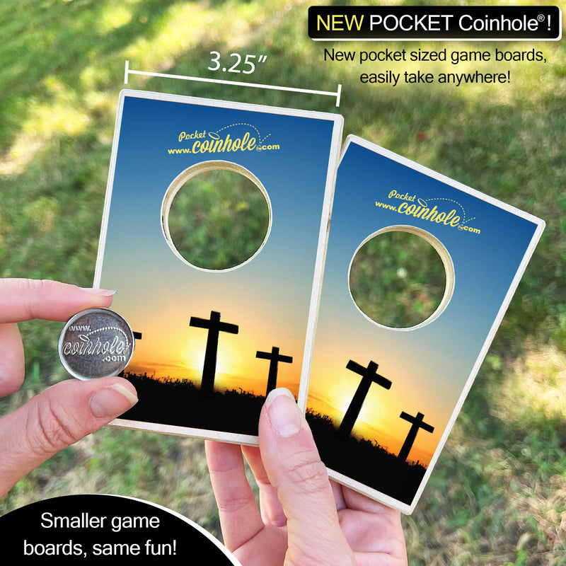 Three Crosses POCKET Coinhole®